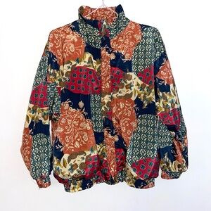 paisley print jacket